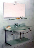 Стеклянная мебель для ванной HST-1100A