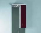 Мебель для ванной ORIO стиль 55, зеркало со шкафчиком (белый, бордовый)