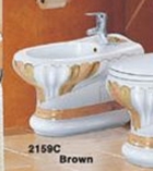 Биде напольное LAGURATY 2159С(brown)