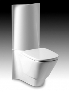 Унитаз напольный ROCA FRONTALIS 342587001 с бачком 341580000 и с сидением soft close 801582004